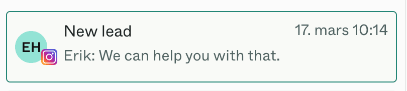 Instagram forespørsler